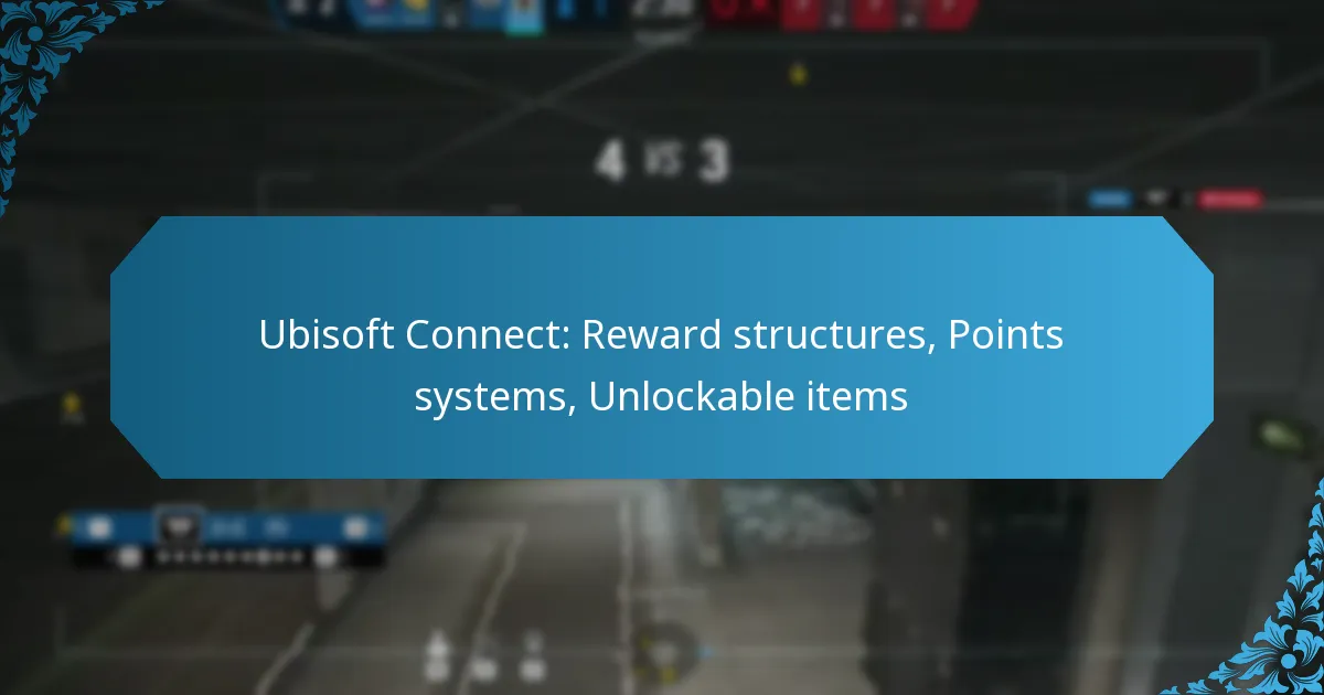 Ubisoft Connect: Reward structures, Points systems, Unlockable items