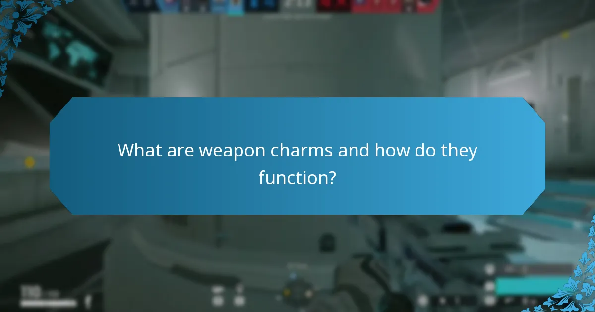 What are charms for operators and their significance?