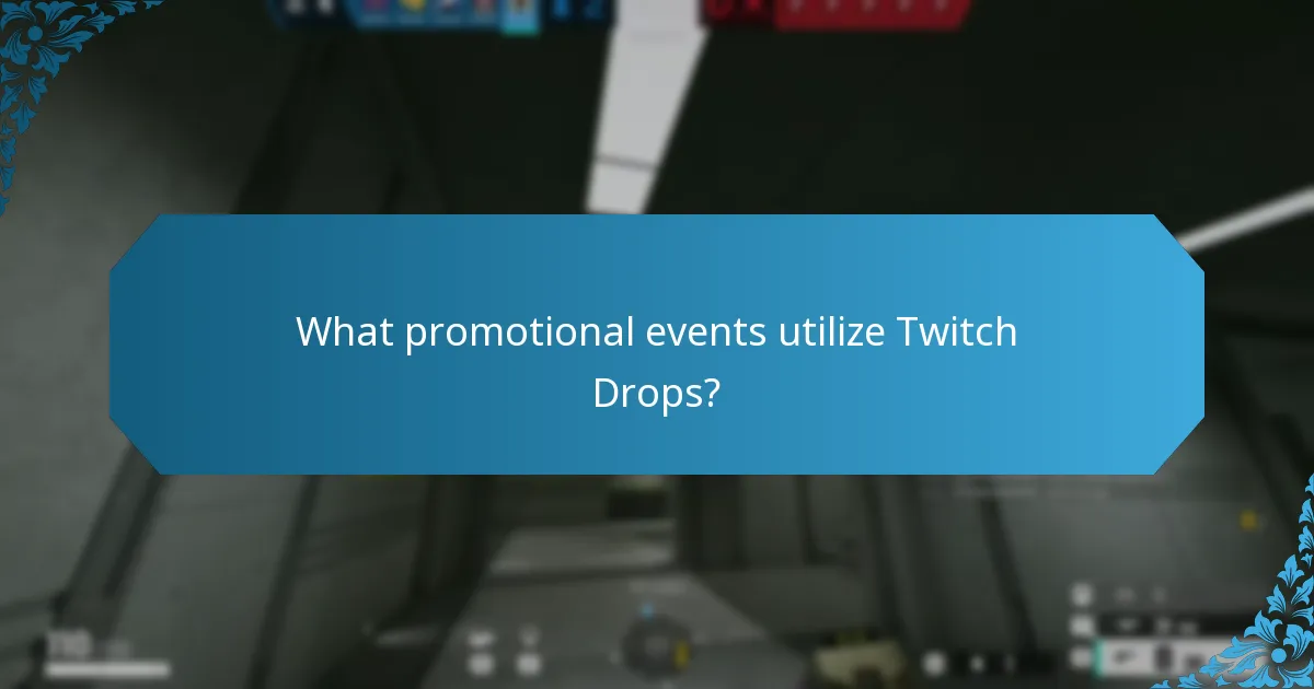 How can users participate in Twitch Drops events?